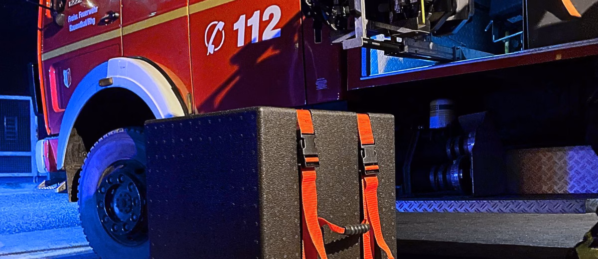 AGT-Atemluftflaschenbox-Schlaadt AGT Atemluftflaschenbox im Einsatz