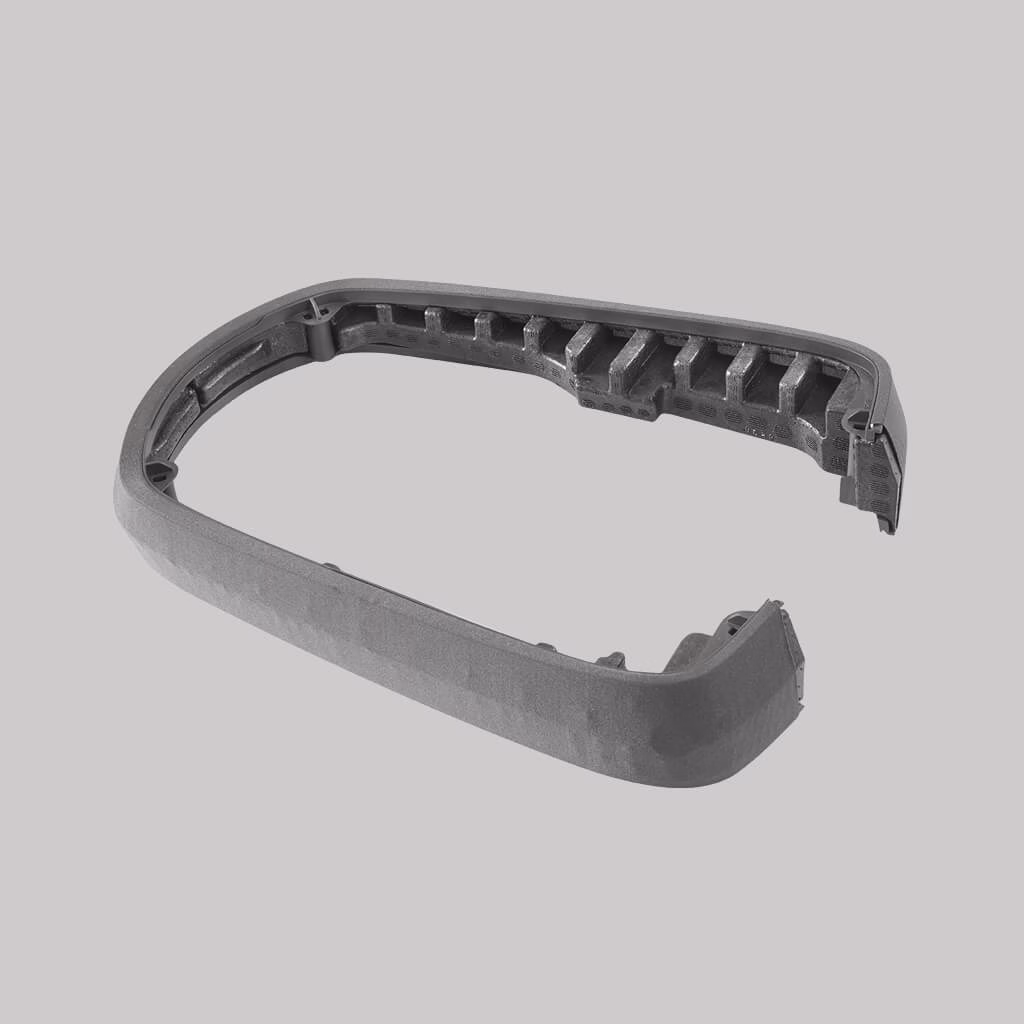 EPP-Einlage für Elektrogerät (mit Stoffbespannung) zur Schallentkopplung EPP-Einlage für Elektrogerät (mit Stoffbespannung) zur Schallentkopplung